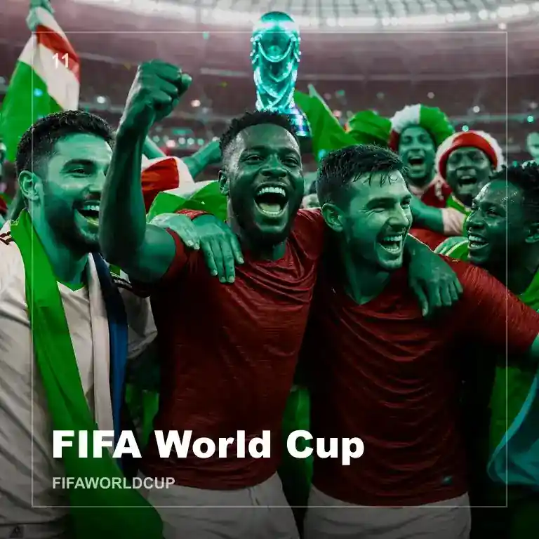 FIFA世界杯足球比赛场景